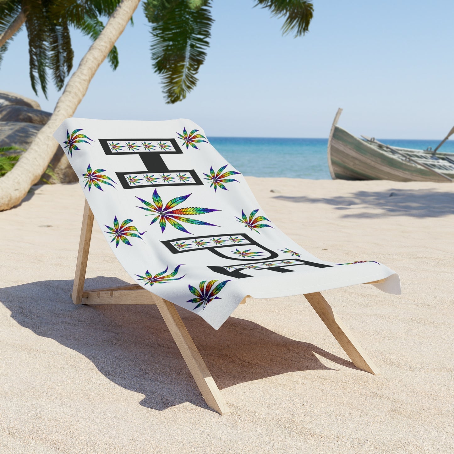 Cannabis Hope Beach Towel