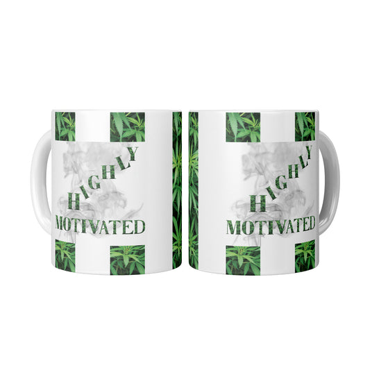 Highly Motivated Cannabis Inspired Mug