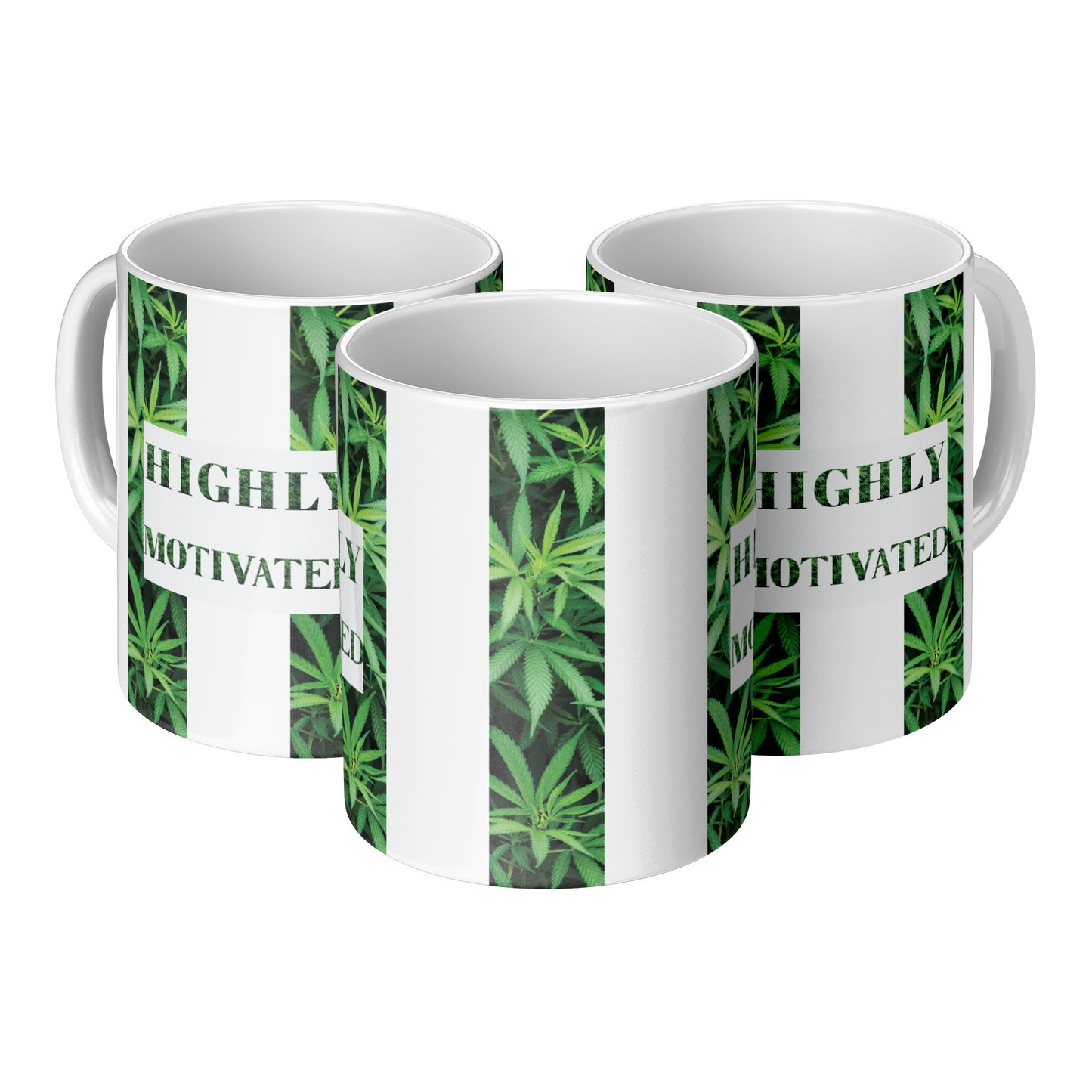 Highly Motivated Cannabis Inspired Mug