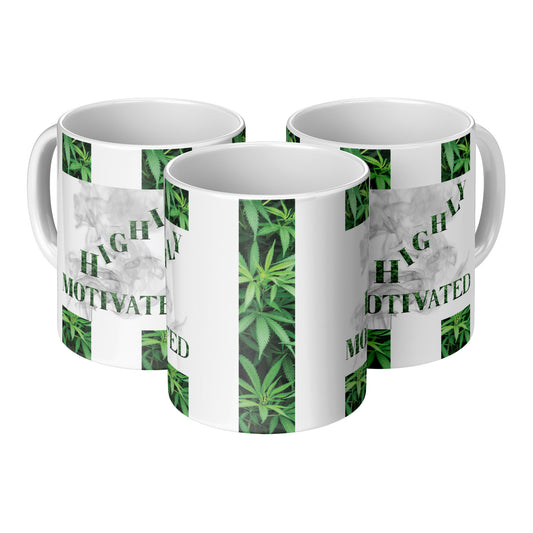 Highly Motivated Cannabis Inspired Mug