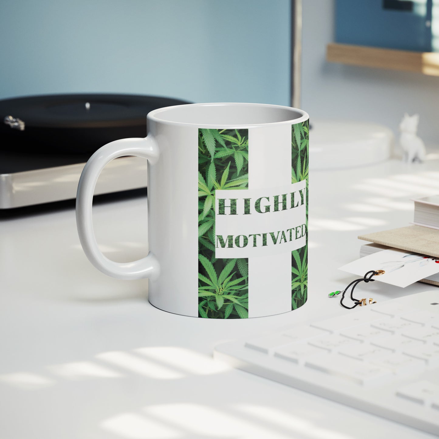 Highly Motivated Cannabis Inspired Mug