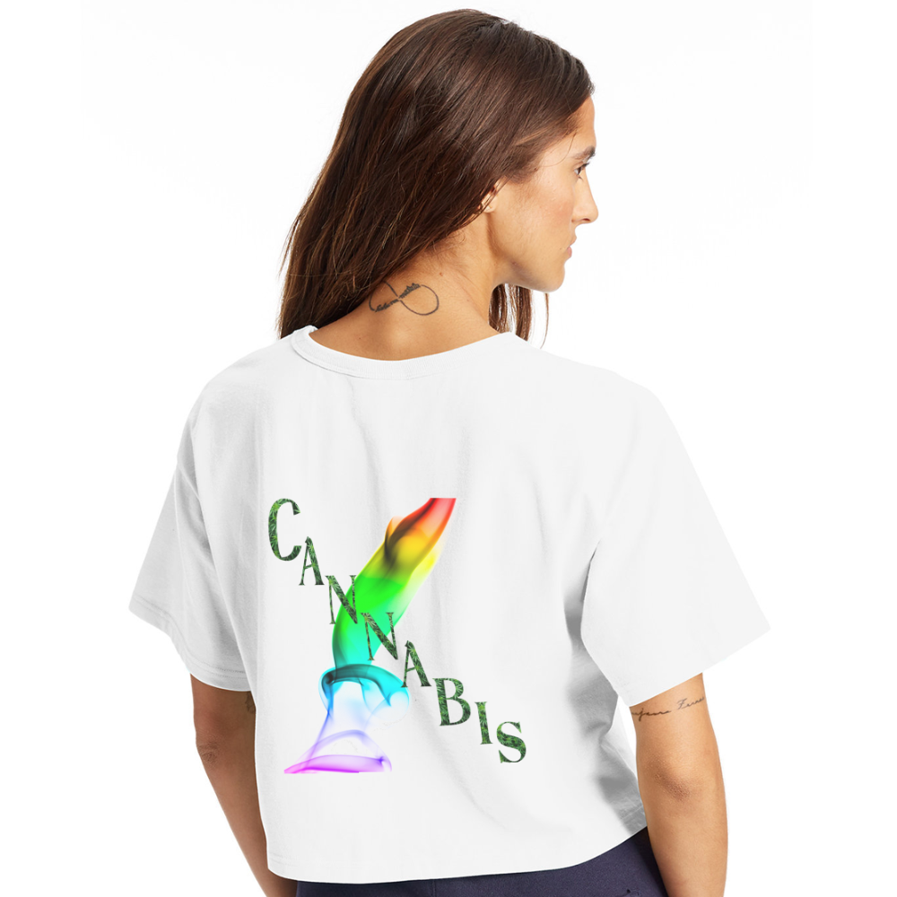 Champion Women’s Cropped T-Shirt - white