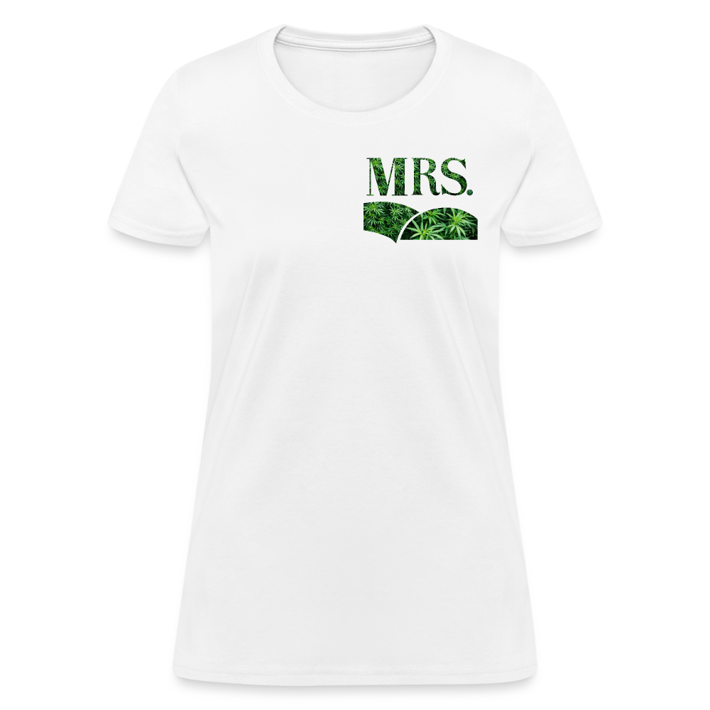 Mrs. Cannabis T-Shirt - white