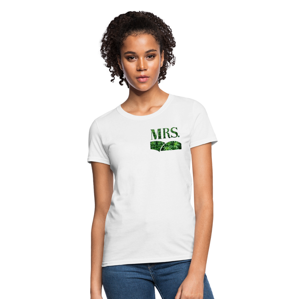 Mrs. Cannabis T-Shirt - white