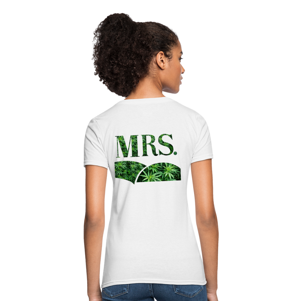 Mrs. Cannabis T-Shirt - white