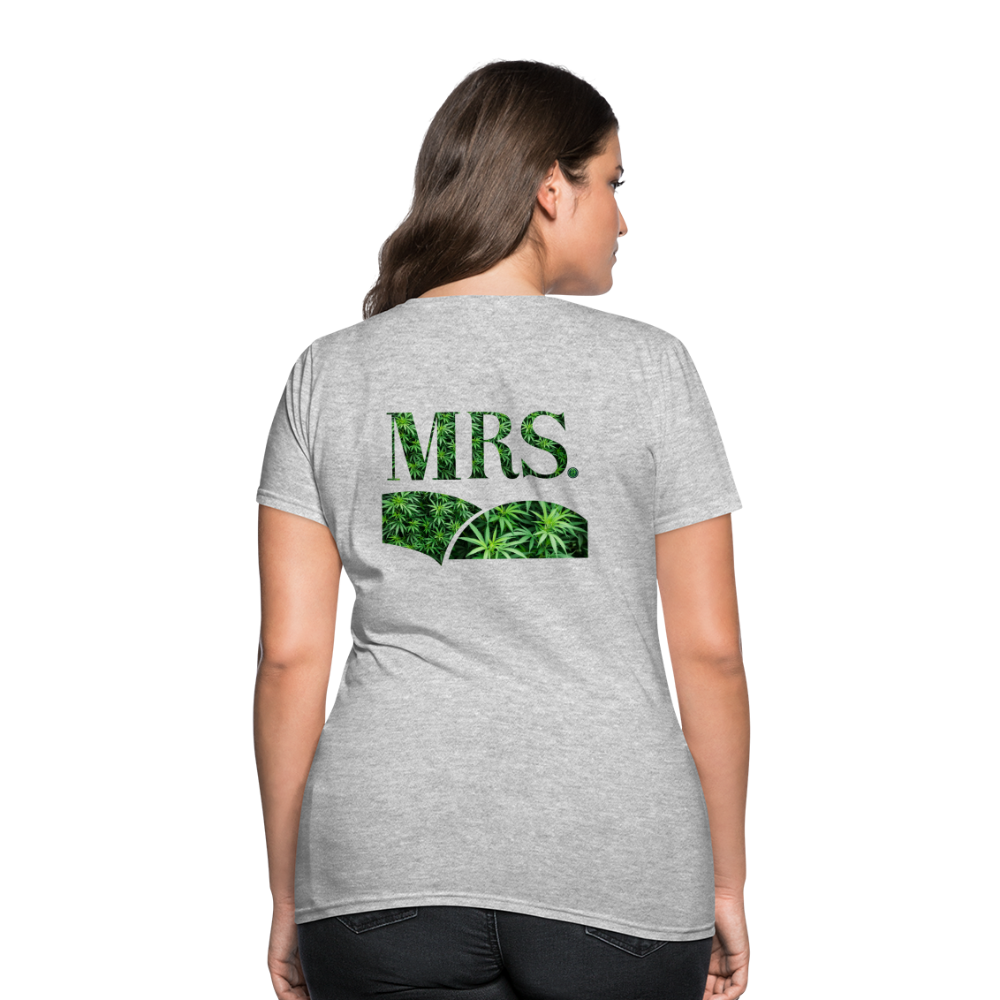 Mrs. Cannabis T-Shirt - heather gray