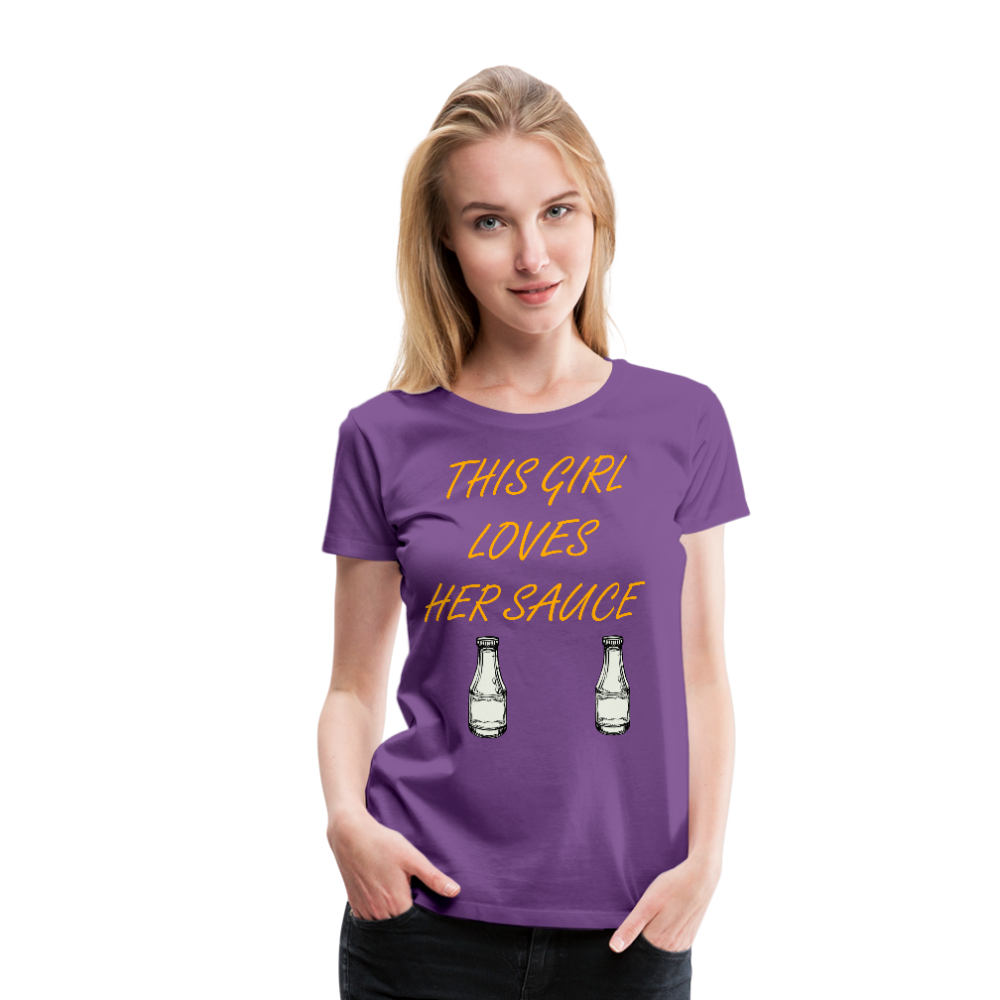 Women’s Premium T-Shirt - purple