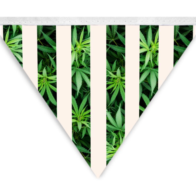 Cannabis Party Banner- Happy Birthday