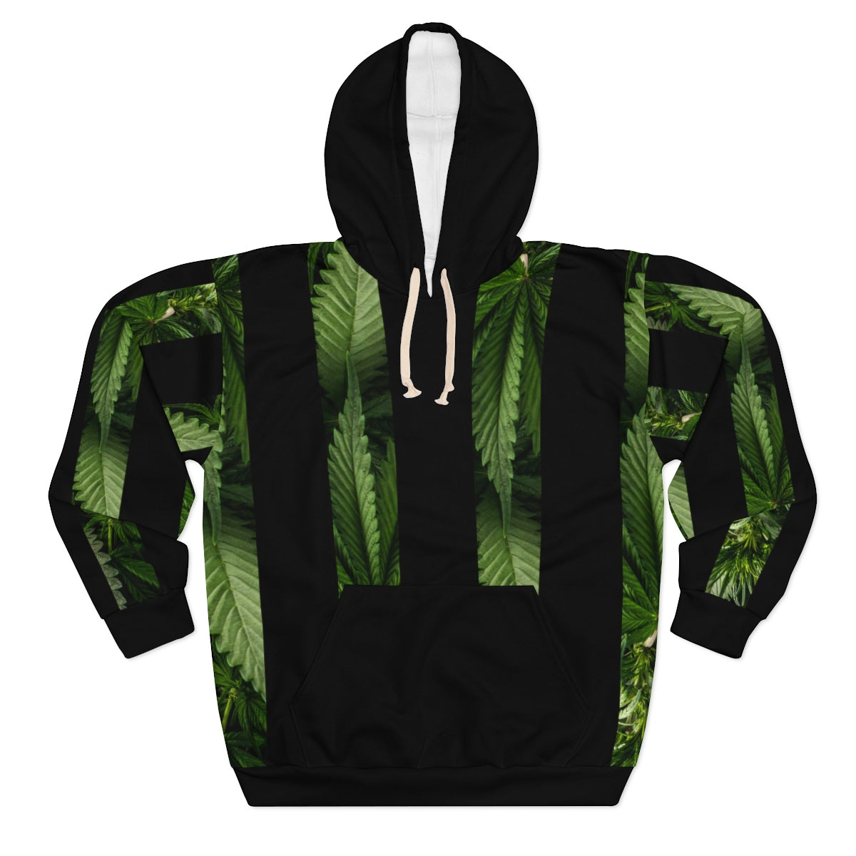 Bella Foglia Di Cannabis Unisex Pullover Hoodie