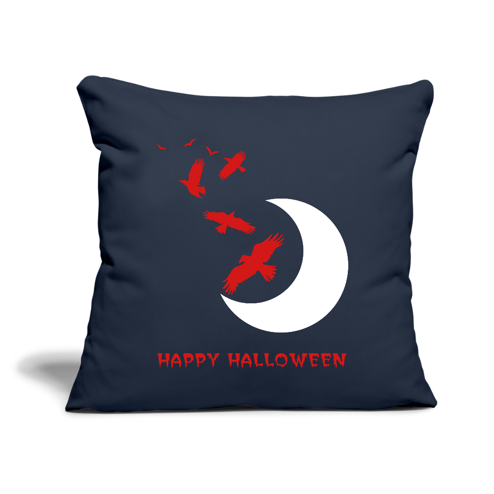 Throw Pillow Cover 18” x 18” - navy