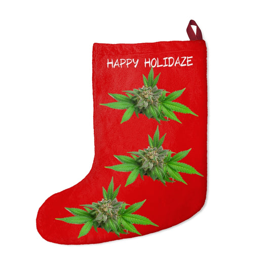 Happy Holidaze Cannabis Christmas Stockings