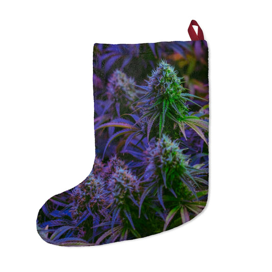 The Purple Cannabis Christmas Stockings