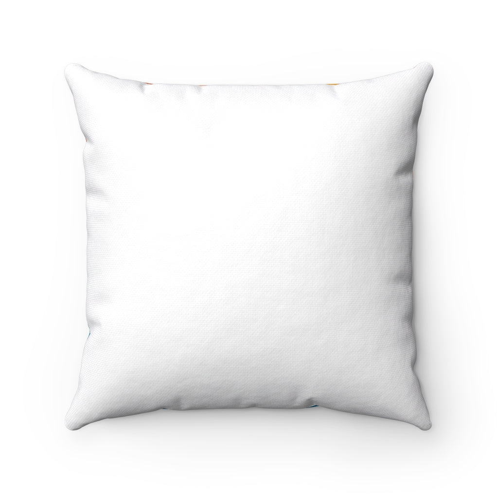 Un'alba Con La Cannabis Spun Polyester Square Pillow