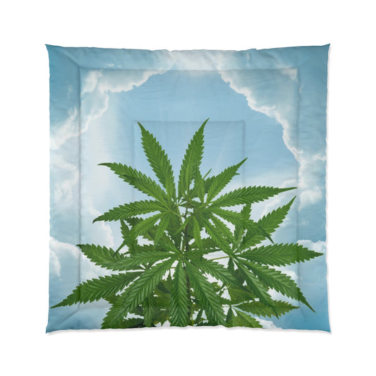 Cannabis Tra Le Nuvole Comforter