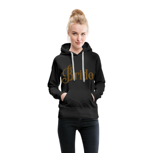 Bride Women’s Premium Hoodie - black