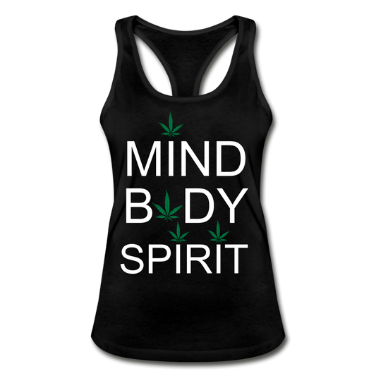 Women's Racerback Tank Top - black