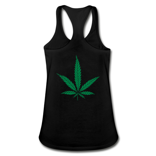 Women's Racerback Tank Top - black