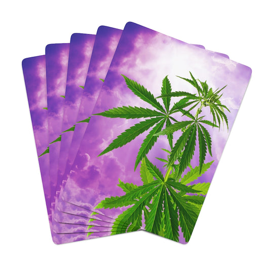 Sogno Di Cannabis Custom Poker Cards