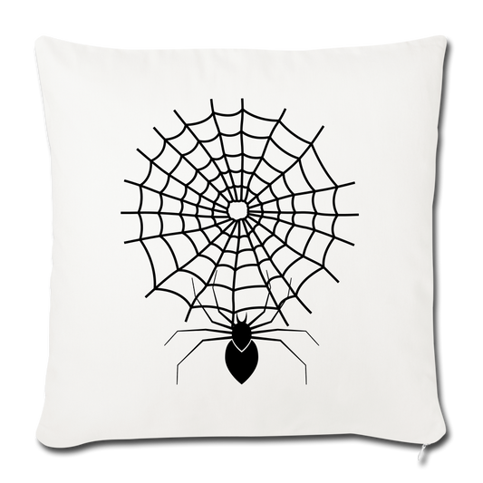 Throw Pillow Cover 18” x 18” - natural white