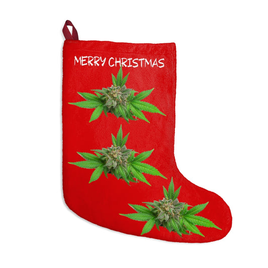 Merry Christmas Cannabis Stocking