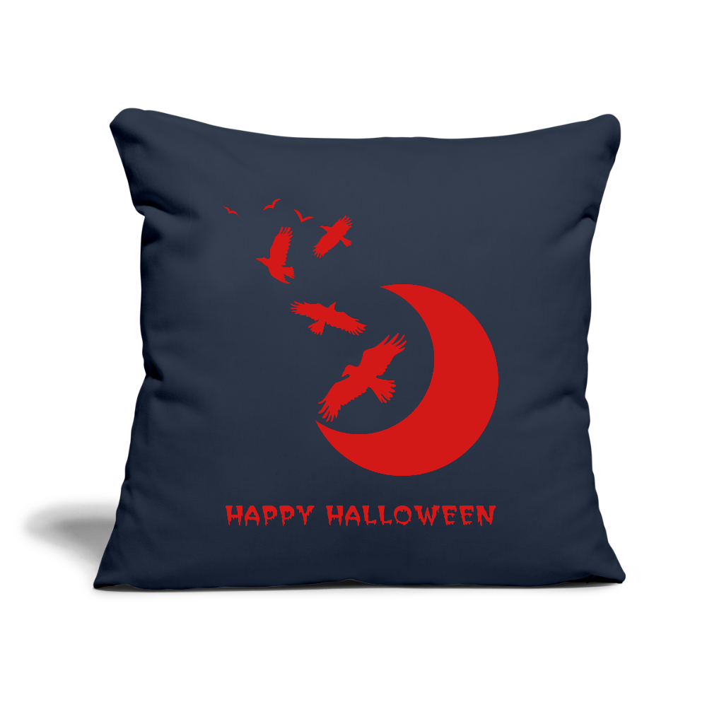 Throw Pillow Cover 18” x 18” - navy