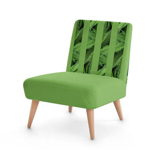 Bella Foglia Di Cannabis Chair