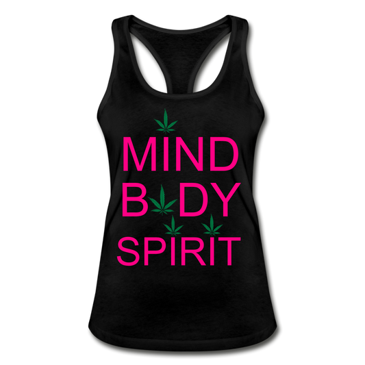 Women's Racerback Tank Top - black