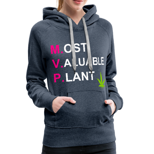 Women’s Premium Hoodie - heather denim