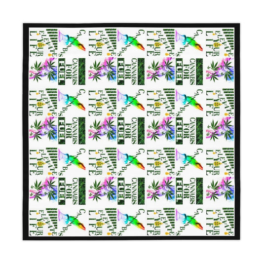 Cannabis For Fuel Tablecloth