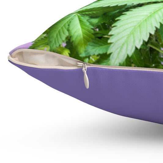 Sono Bella Cannabis Spun Polyester Square Pillow