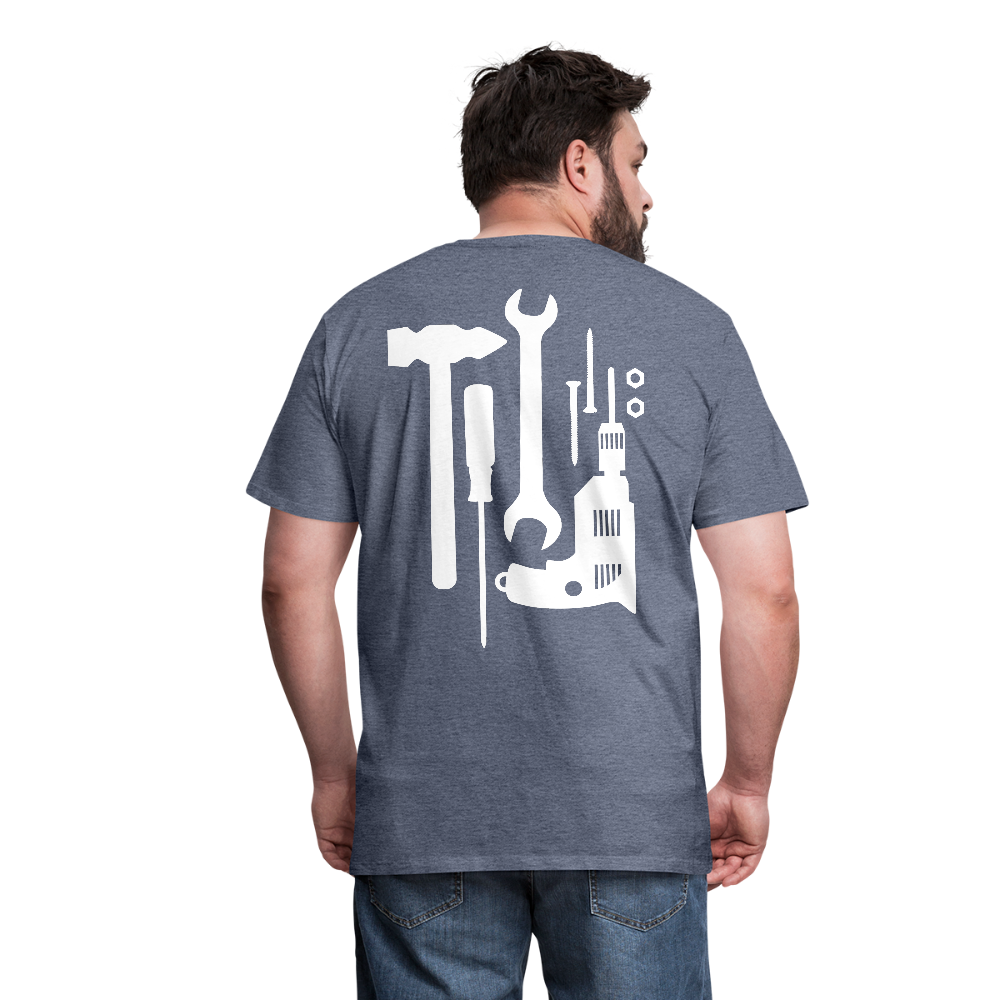 I Got Tools On Deck Men's Organic T-Shirt - heather blue