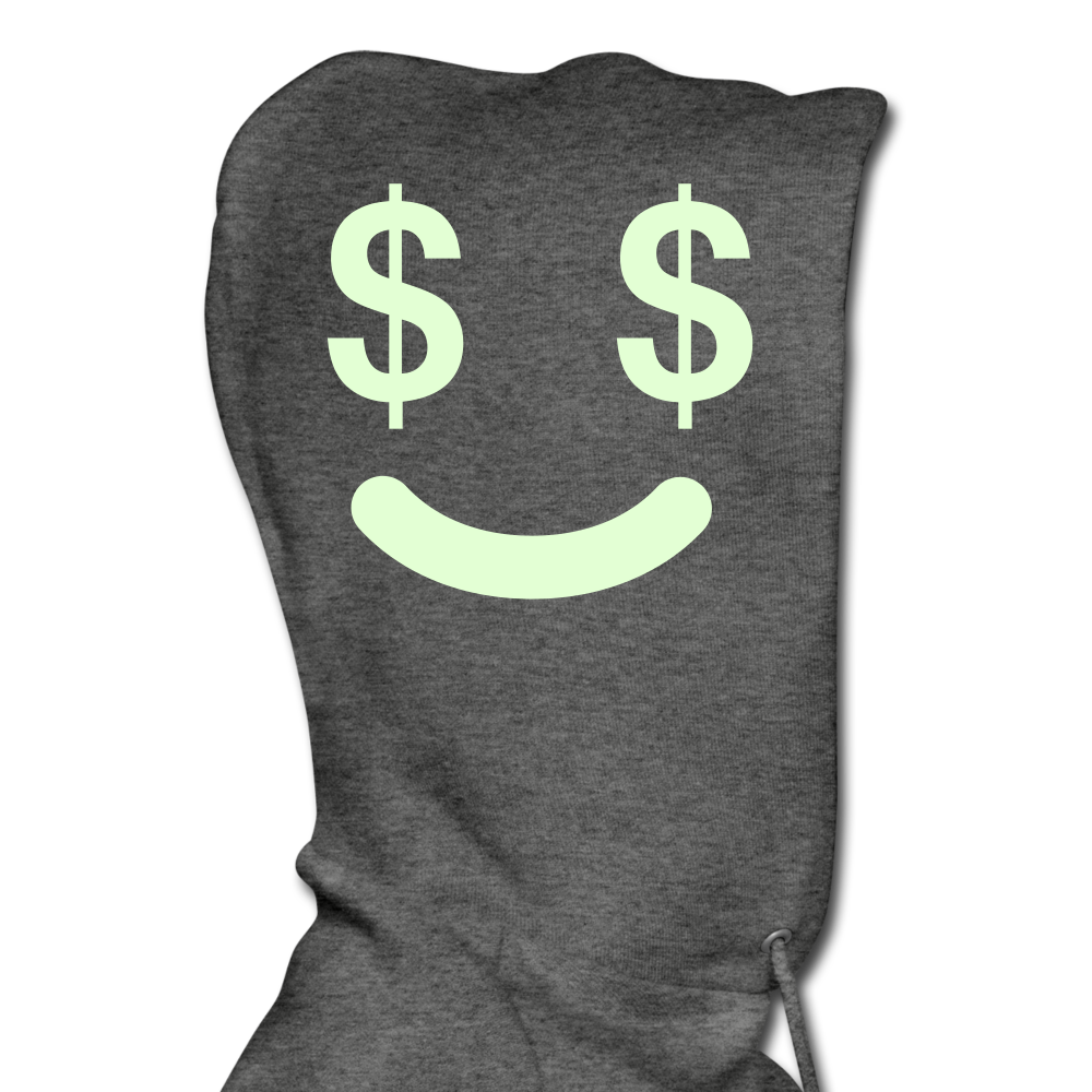 Stop Lacking And Start Stacking Money Men's Hoodie - charcoal gray