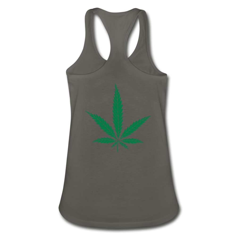 Women's Racerback Tank Top - charcoal