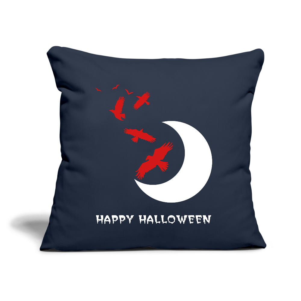 Throw Pillow Cover 18” x 18” - navy