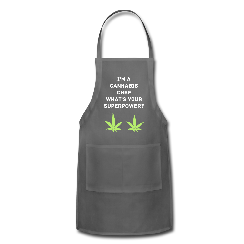 Adjustable Apron - charcoal