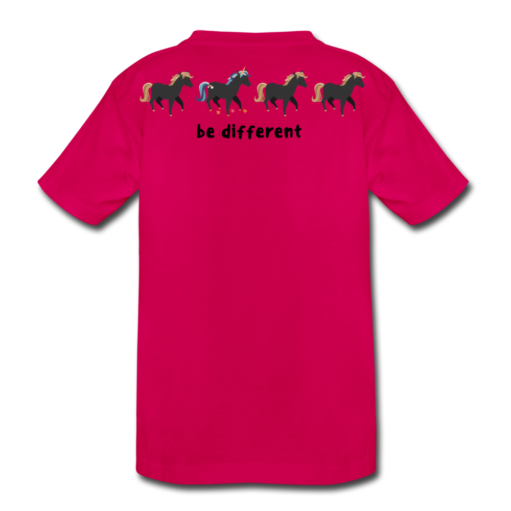 Kids' Premium T-Shirt - dark pink