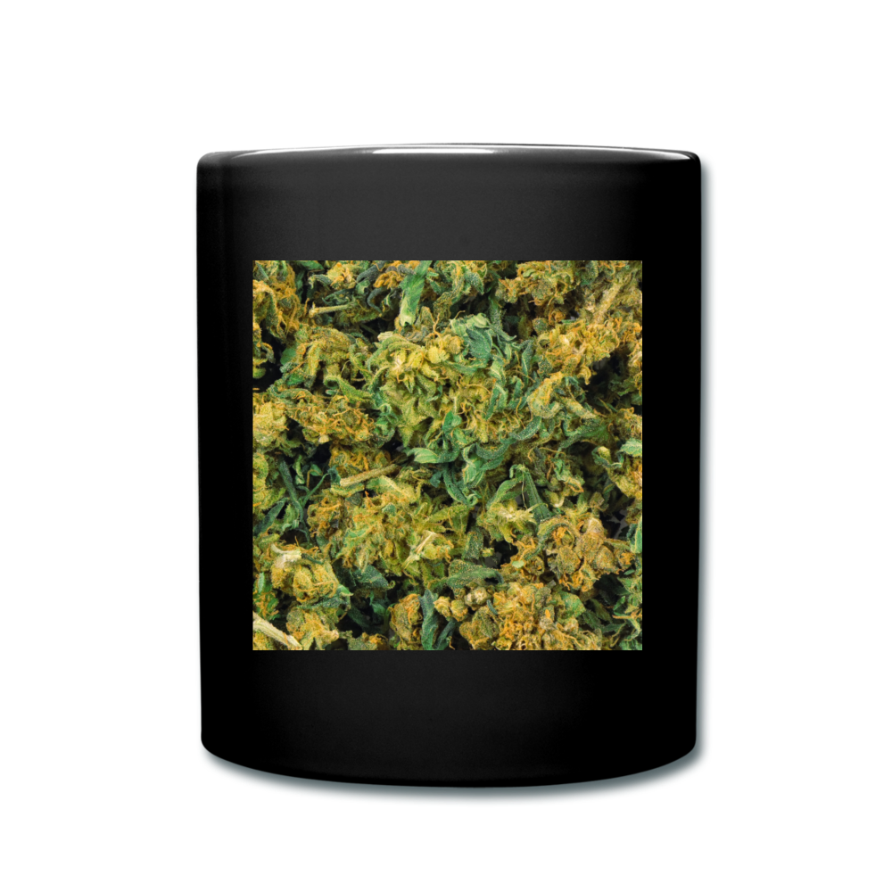 Cannabis Full Color Mug - black