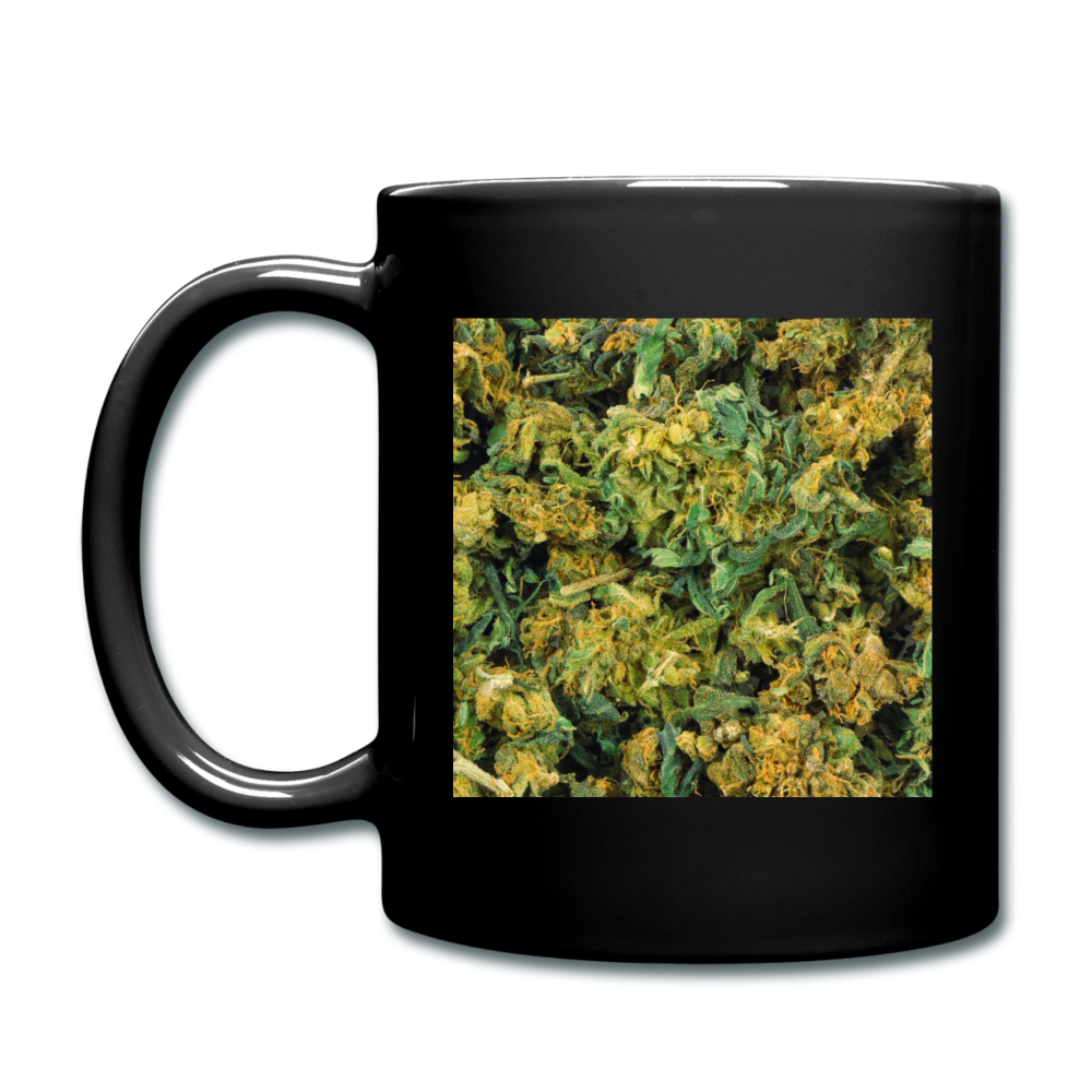 Cannabis Full Color Mug - black