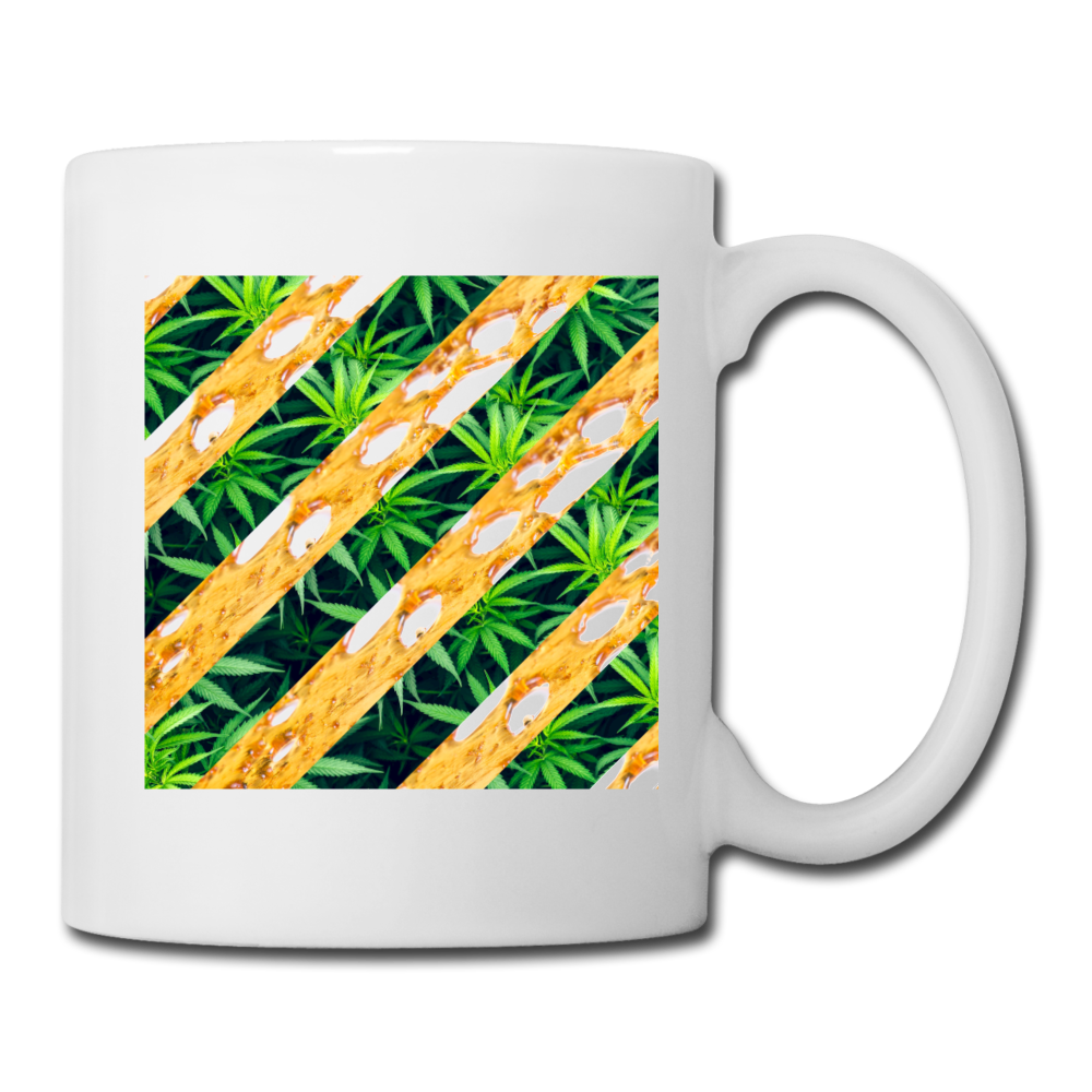 CannaWax Cannabis Mug - white