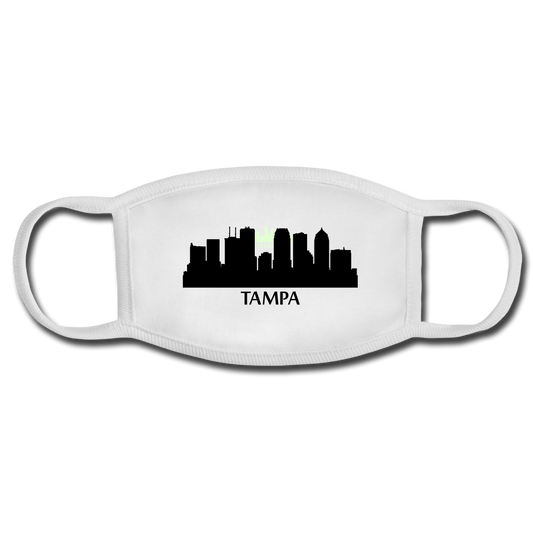 Tampa Face Mask - white/white