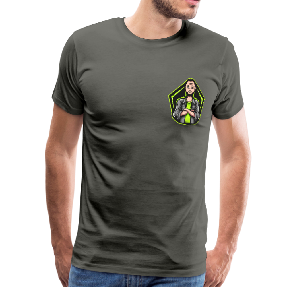 The Gamer Men's Premium T-Shirt - asphalt gray