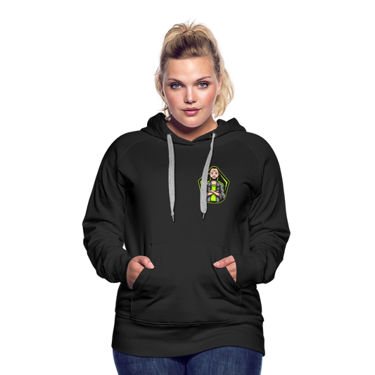 Ladies Premium Hoodie - black