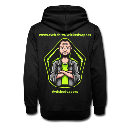 The Gamer Shawl Collar Hoodie - black