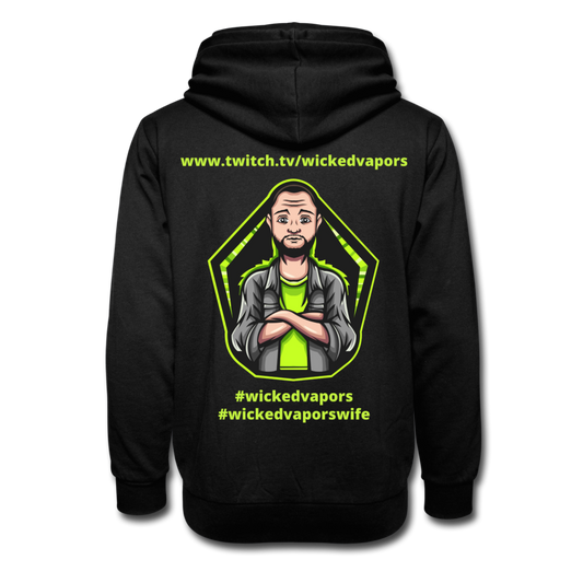 The Gamer Shawl Collar Hoodie - black