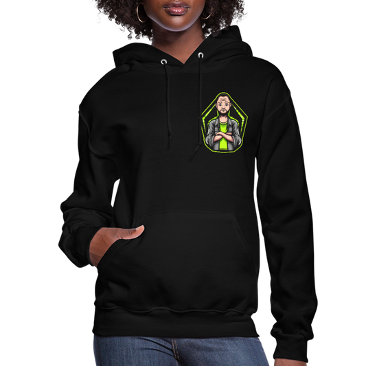 The Gamer Ladies Hoodie - black