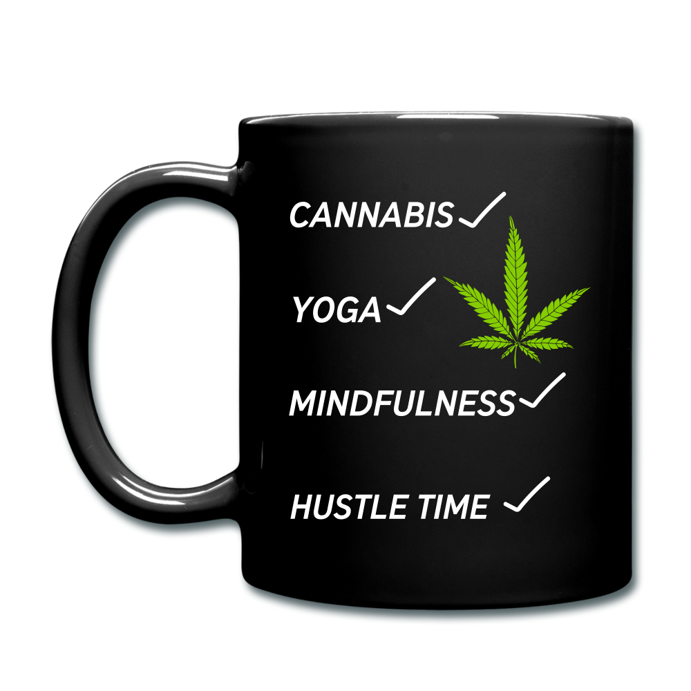 Hustle Time Mug - black