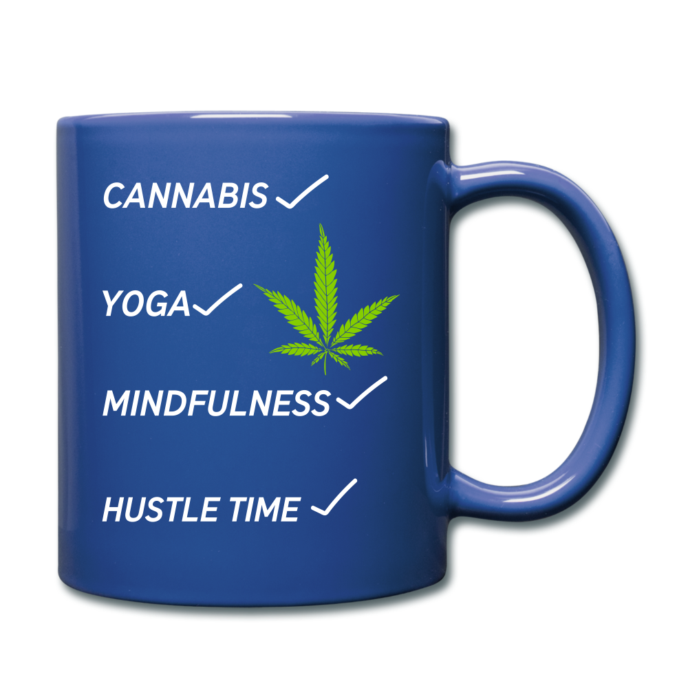 Hustle Time Mug - royal blue