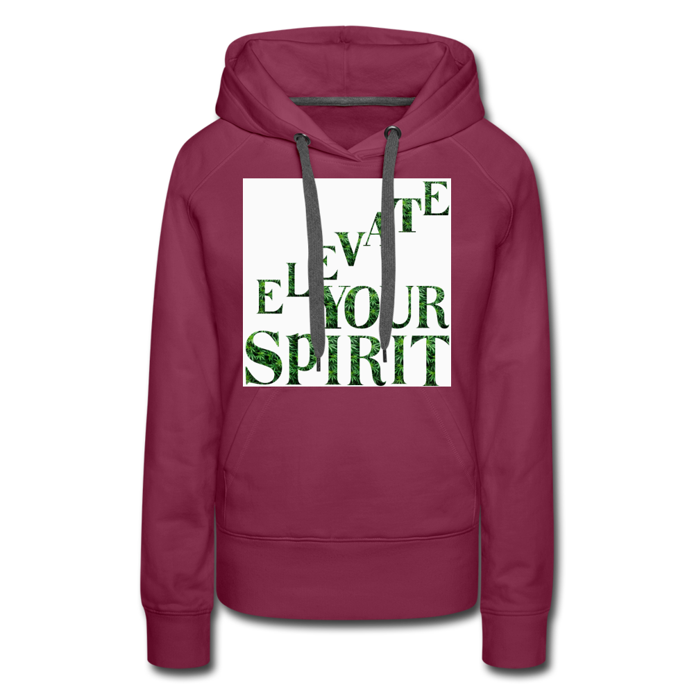 Women’s Premium Hoodie - burgundy