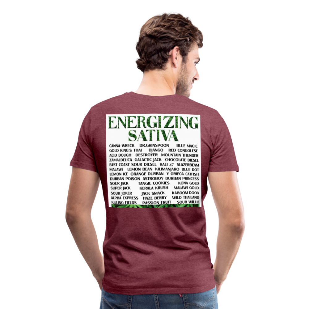 Men's Premium T-Shirt - heather burgundy