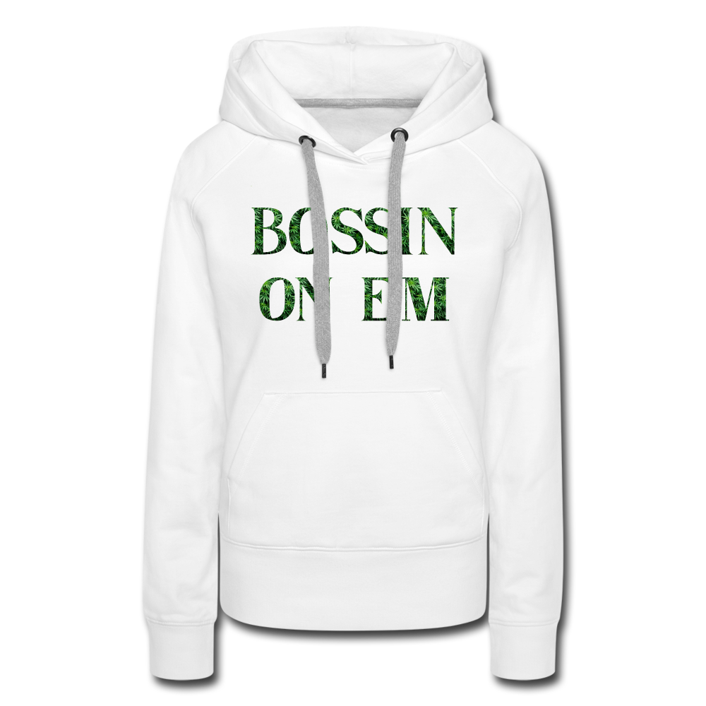 Women’s Premium Hoodie - white